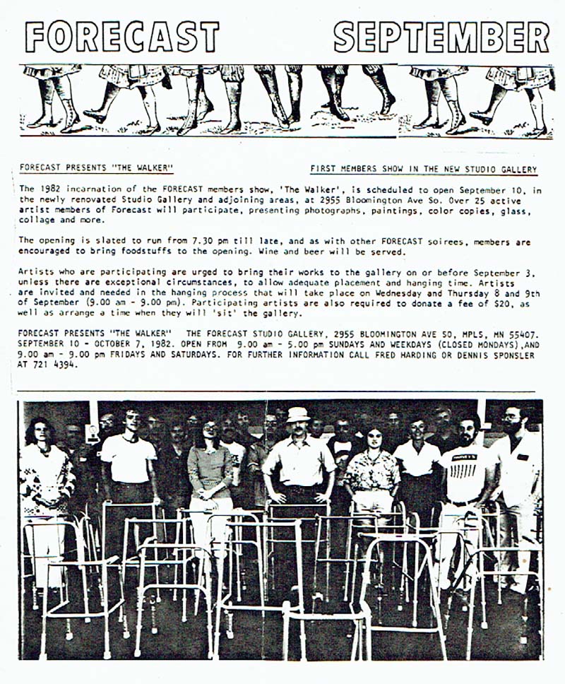 Forecast Newsletter September 1982 — page 1