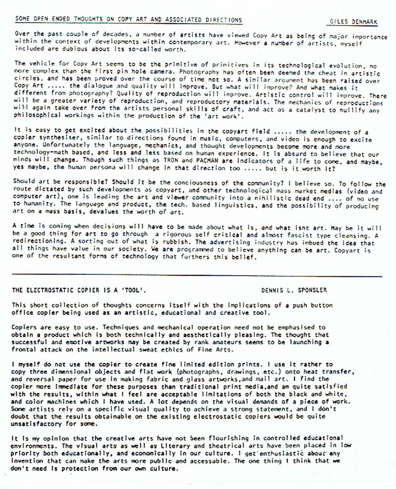 Forecast Newsletter September 1982 — page 5