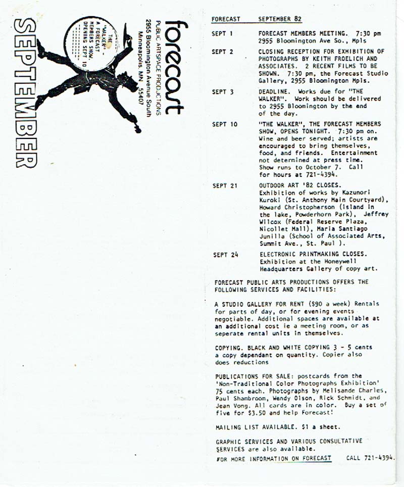 forecast newsletter september 1982 page 8