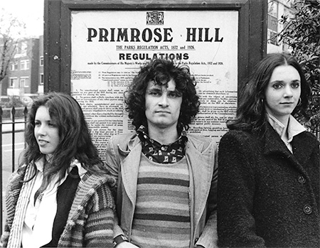 The cast of Cracks in a City, created by Giles Mitchell, Roundhouse, 1976