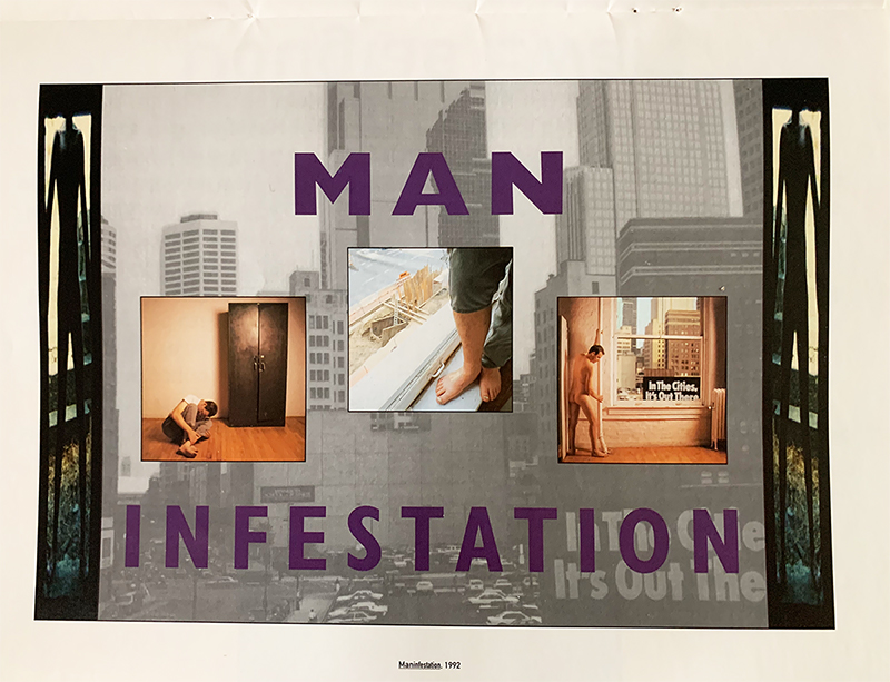 Giles Denmark — Manifestation: body manifestations of man, architecture and office furniture, Minneapolis and Norway, 1992