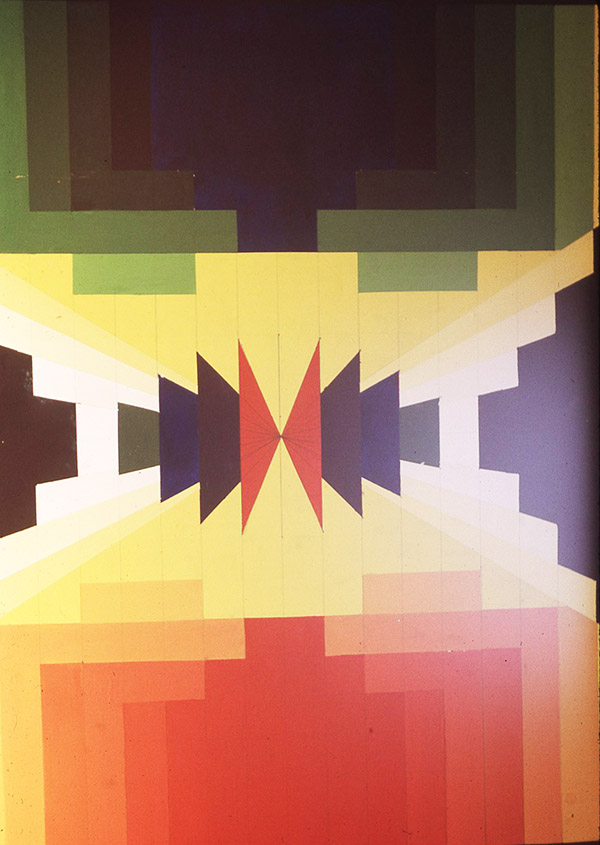 Throat — painting by Giles Denmark Mitchell 1970
