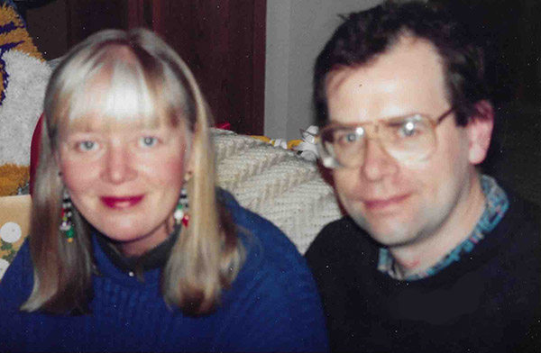 Kay Nelson and Giles Denmark Mitchell in Minneapolis, 1992